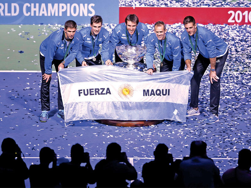 المنتخب الأرجنتيني الفائز بكأس ديفيز