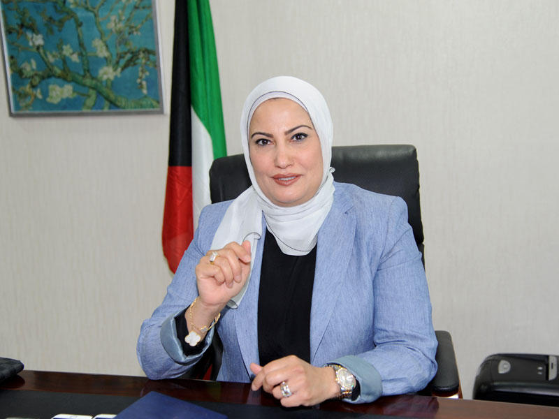 الوكيلة المساعدة لقطاع العمل الإحصائي في الإدارة المركزية للإحصاء في الكويت منى الدعاس