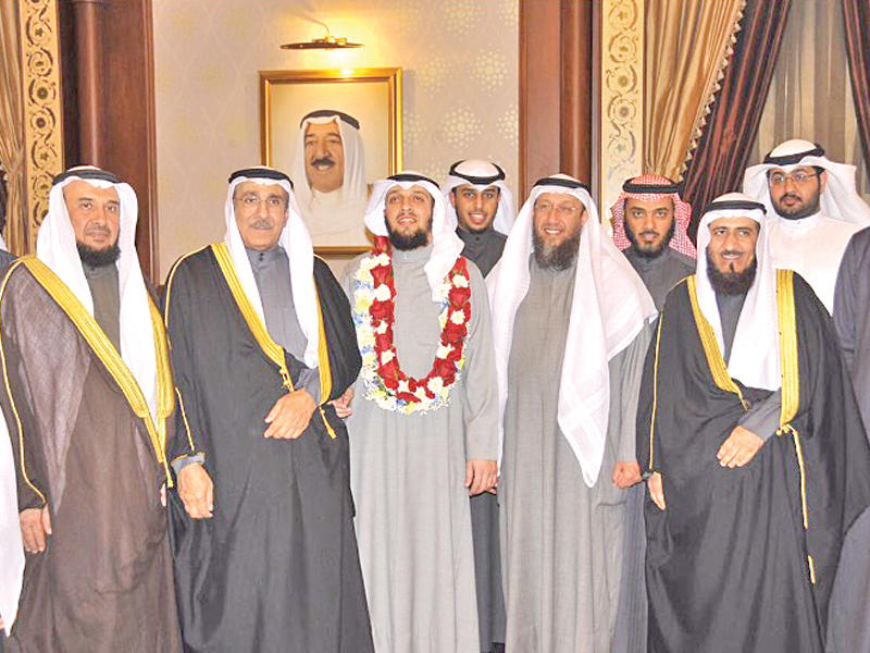 الجسار وعمادي وقيادات الوزارة في استقبال العيناتي