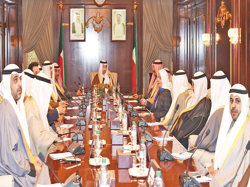 اجتماع مجلس الوزراء أمس