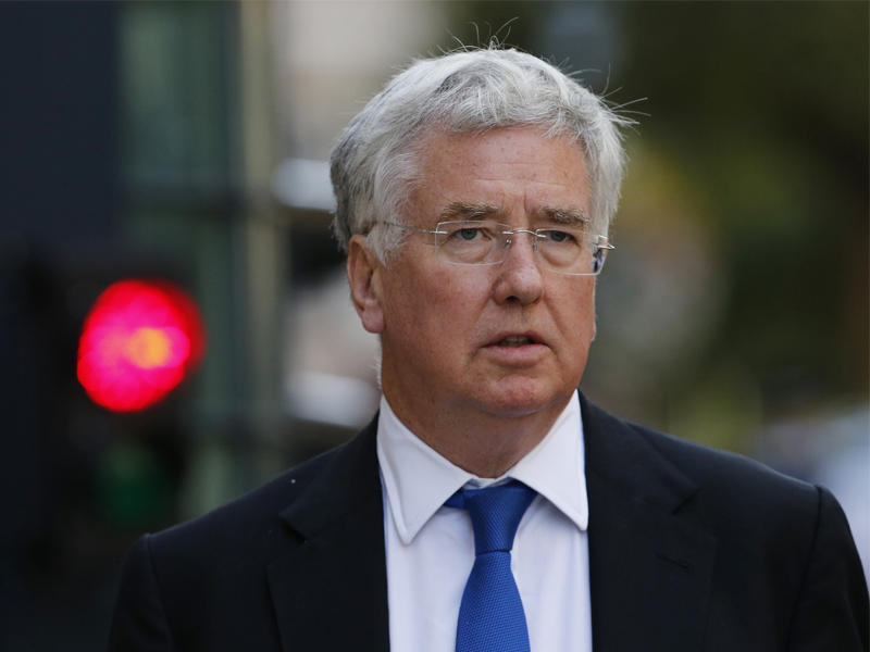 وزير الدفاع البريطاني مايكل فالون