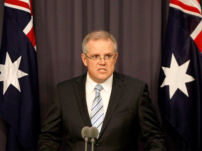 وزير الخزانةالأسترالي سكوت موريسون