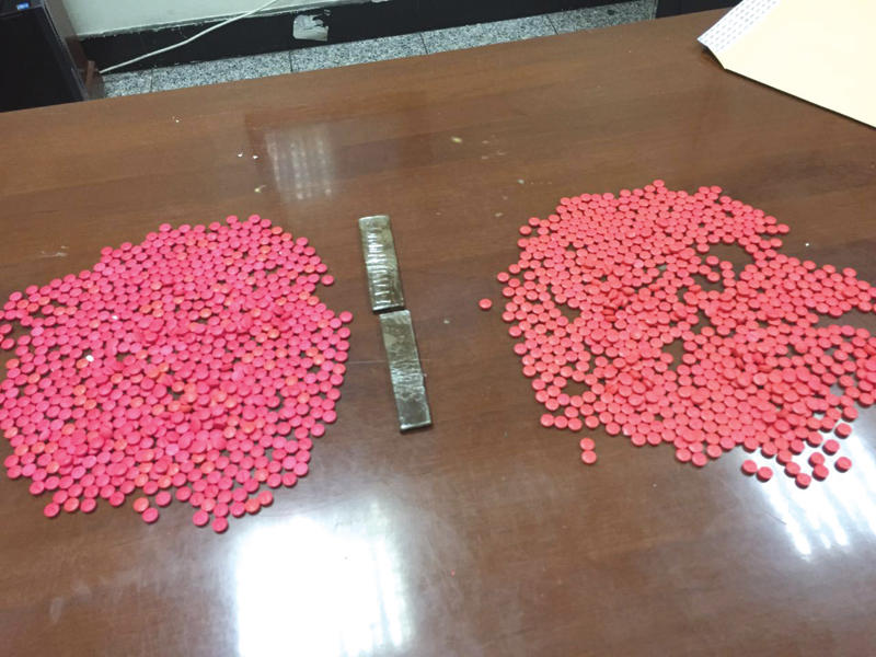 المضبوطات من المواد المخدرة