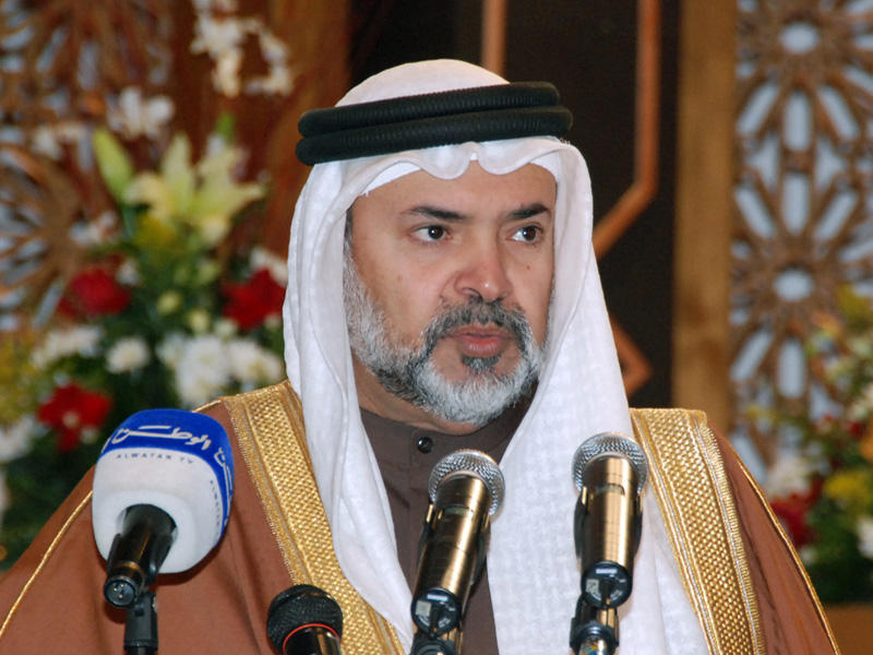 السفير البحريني الشيخ خليفة بن حمد آل خليفة