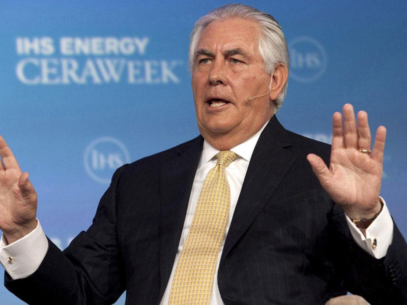  ريكس تيلرسون وزيراً للخارجية 