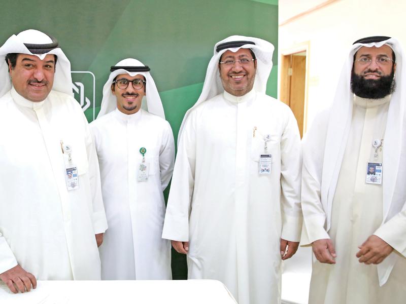 جانب من جناح «بيتك» في المعرض 