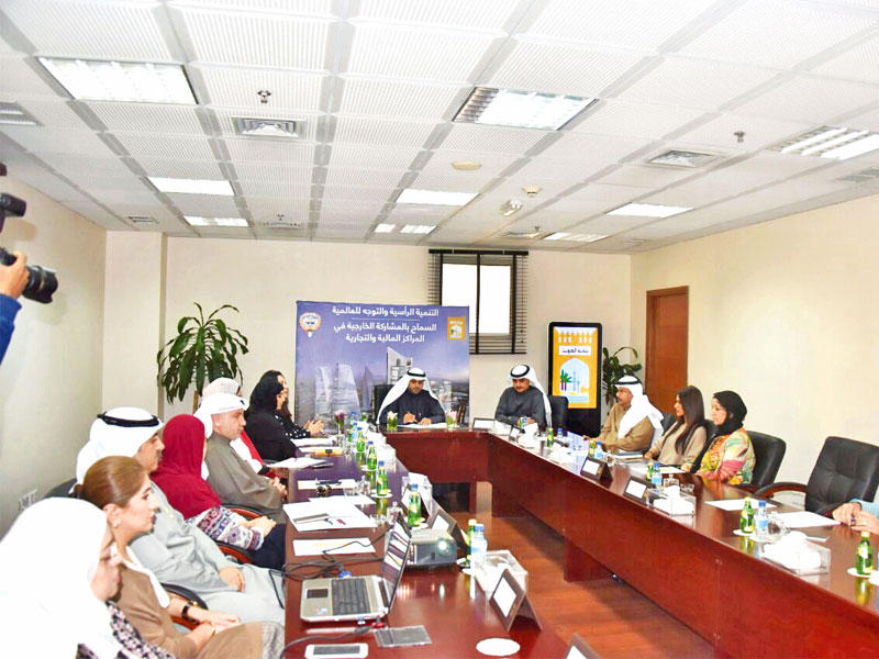 الجبري والمنفوحي خلال الاجتماع مع «الشراكة» أمسn