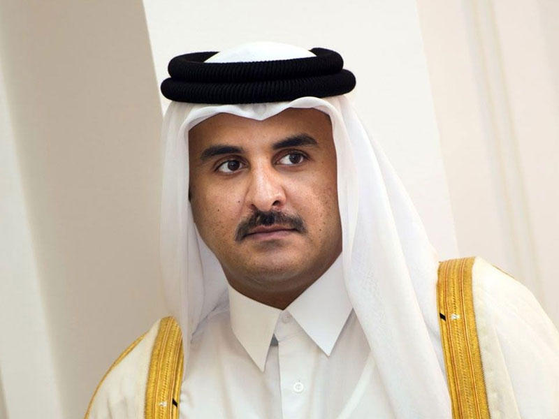 أمير دولة قطر الشيخ تميم بن حمد آل ثاني
