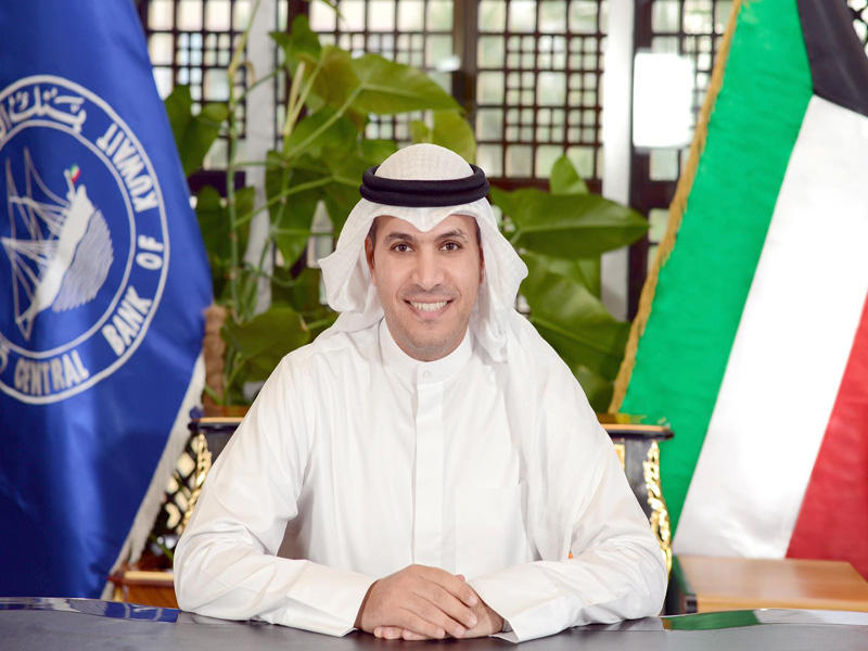 محافظ بنك الكويت المركزي ورئيس مجلس إدارته د. محمد الهاشل