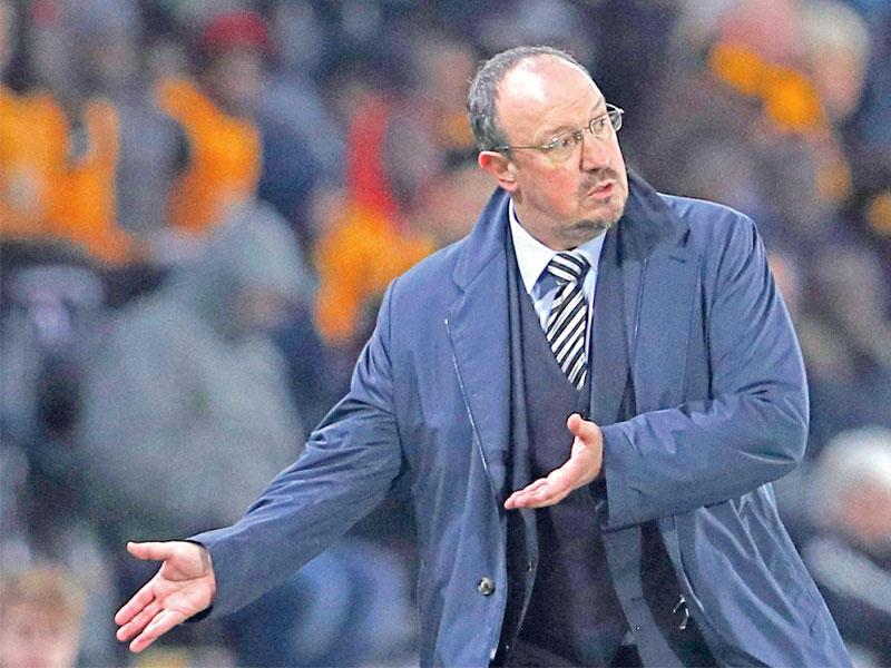  رافائيل بينيتيز مدرب نيوكاسل يونايتد