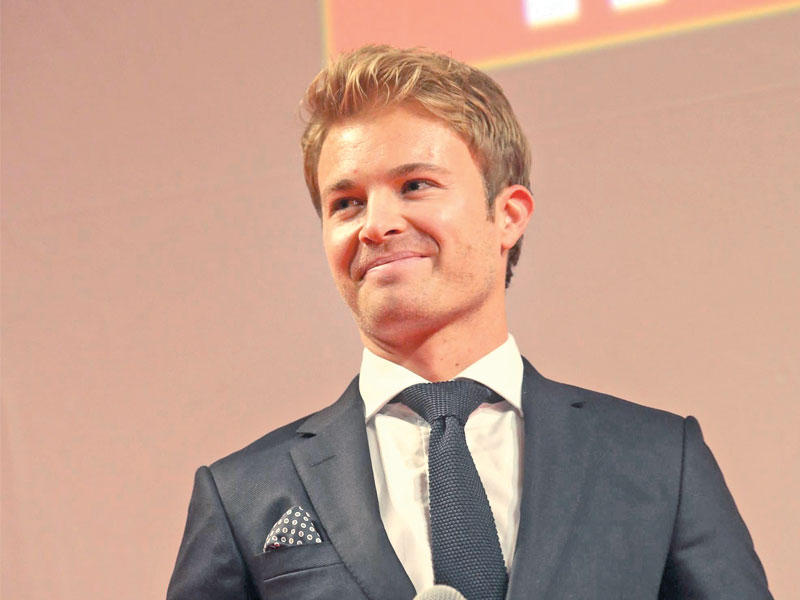  السائق الالماني المعتزل نيكو روزبرغ