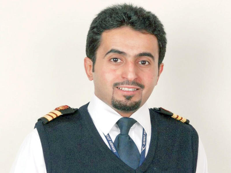 رئيس جمعية الطيارين ومهندسي الطيران الكويتية سعد الهاجري