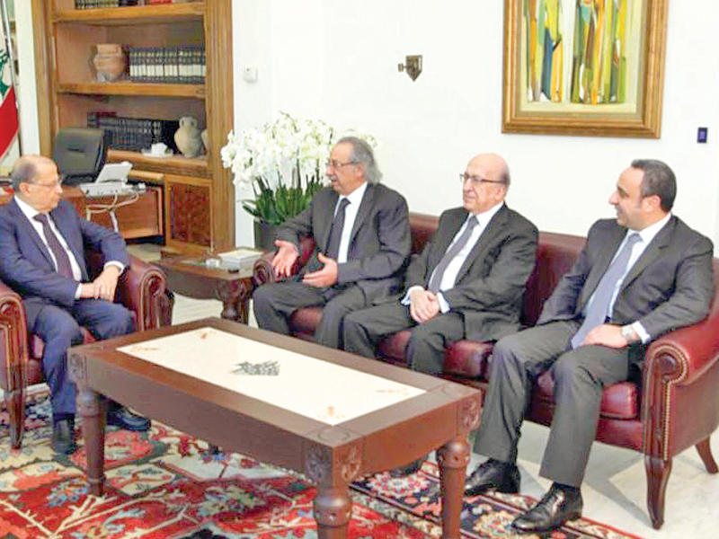 جانب من الزيارة