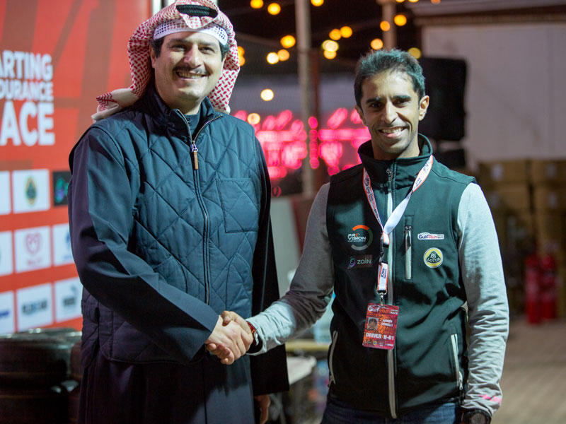 السنعوسي خلال مشاركة «الخليج للتأمين» في تغطية الفعالية