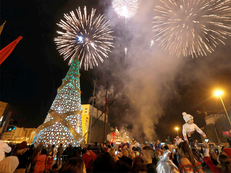 احتفال لبنان باعياد الميلاد