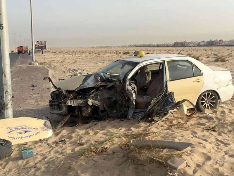 حادث منطقة صباح الأحمد