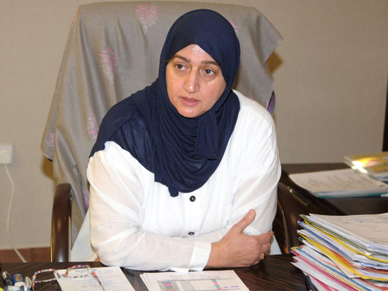 نائبة مديرة الهيئة العامة لشؤون ذوي الإعاقة لقطاع الخدمات الطبية والنفسية والاجتماعية  د. نادية أبل