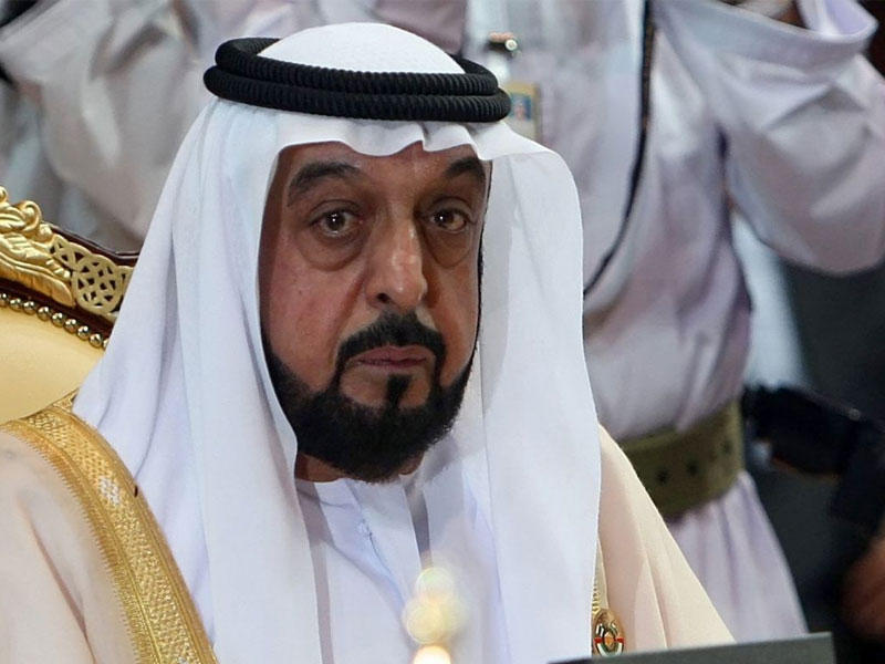 رئيس دولة الإمارات خليفة بن زايد آل نهيان