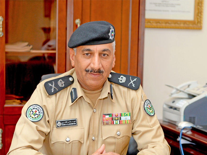  وكيل وزارة الداخلية المساعد لشؤون المرور بالإنابة اللواء فهد الشويع