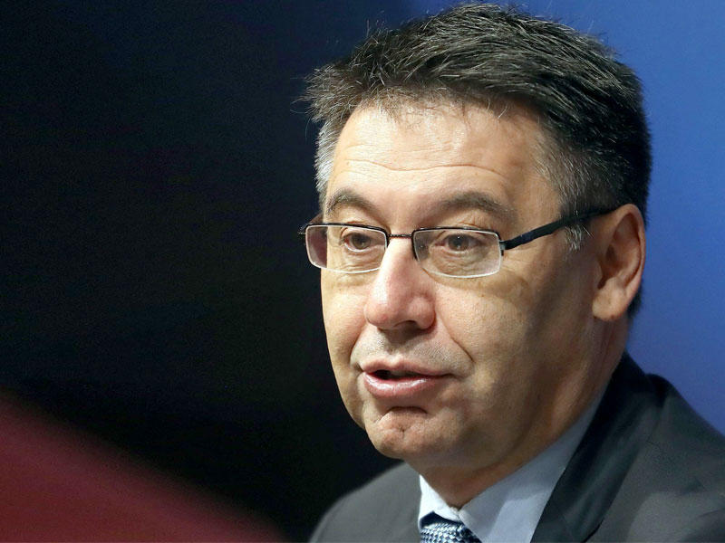 رئيس برشلونة جوسيب ماريو بارتوميو