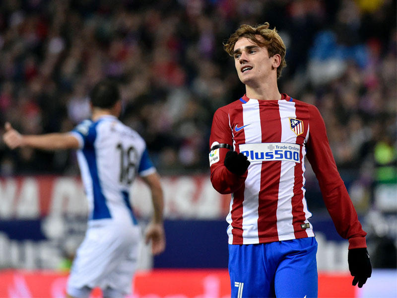 لاعب أتلتيكو مدريد أنطوان غريزمان