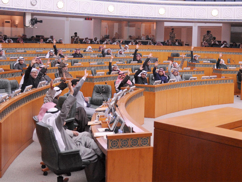 المجلس يوافق على توصيات جلسة الرياضة (تصوير عبدالله الخلف)