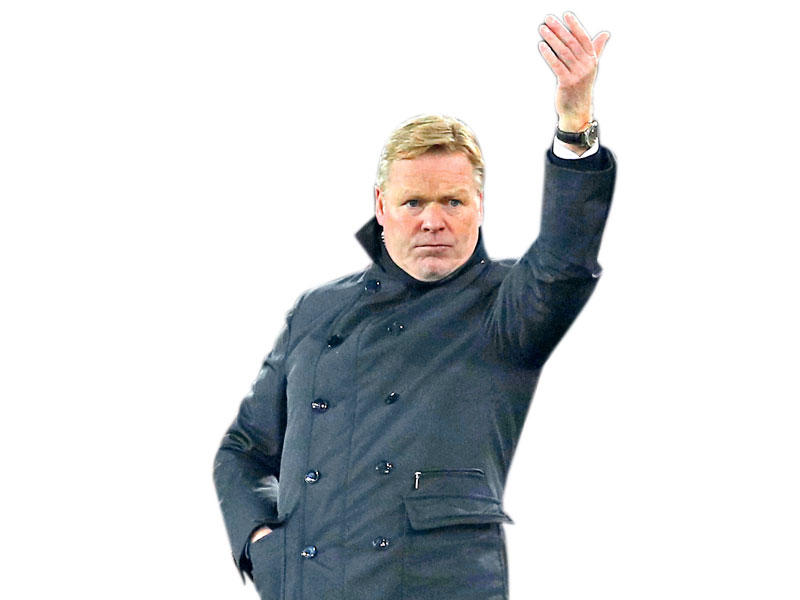  رونالد كومان مدرب إيفرتون