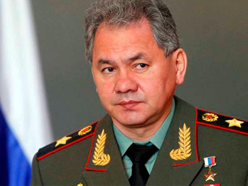 وزير الدفاع الروسي سيرغي شويغو