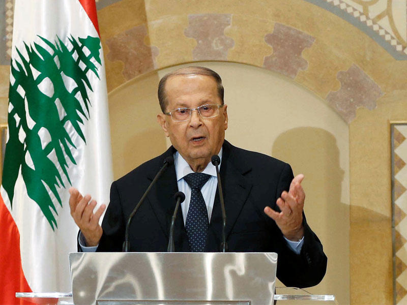 الرئيس اللبناني ميشال عون