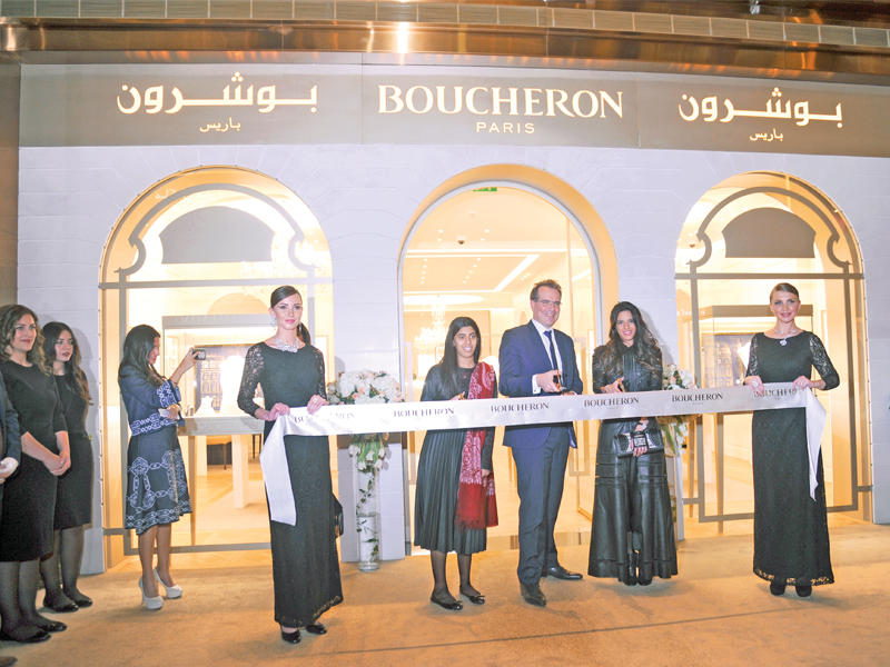  افتتاح بوشــــرون في بريستيج بمجمع الأفنيوز