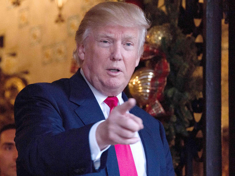 الرئيس الأميركي المنتخب دونالد ترامب