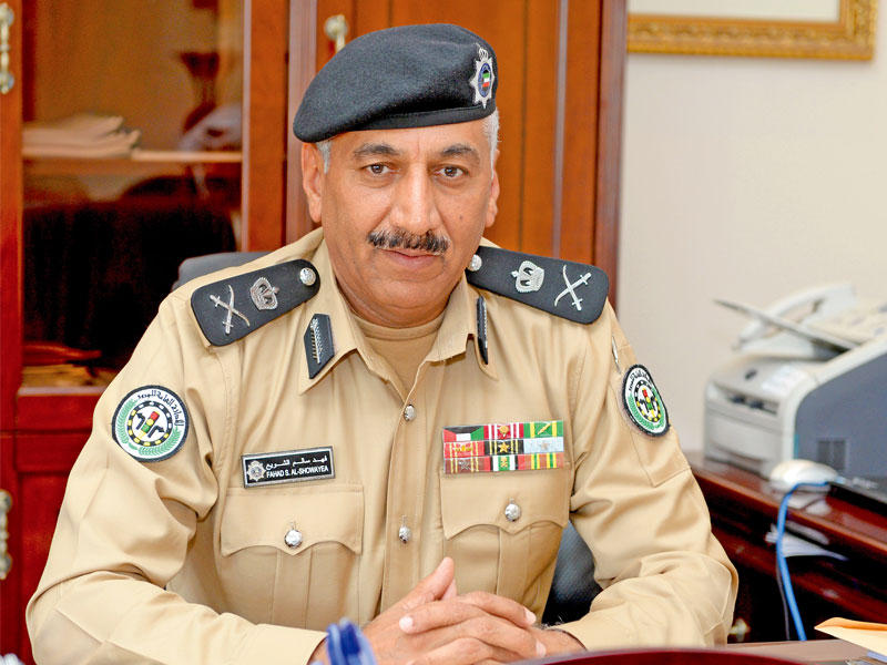 وكيل وزارة الداخلية المساعد لشؤون المرور بالإنابة اللواء فهد الشويع