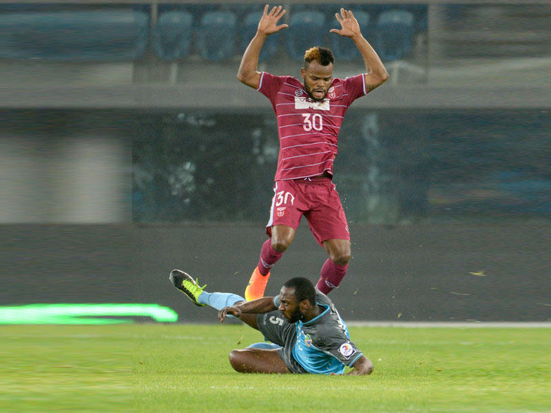 جانب من لقاء النصر والسالمية (تصوير نوفل إبراهيم)