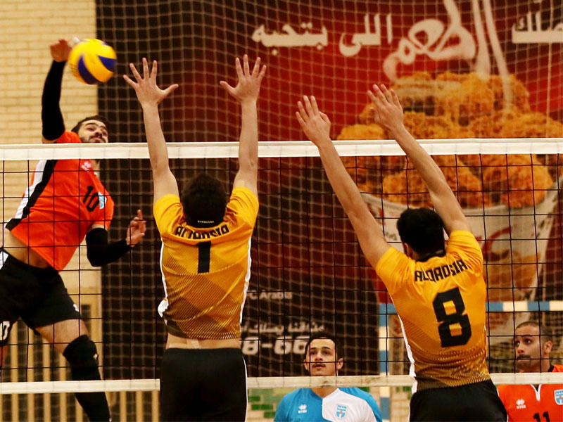 ضربة ساحقة من عبدالرحمن المطوع وحائط صد قدساويt (تصوير جورج رجي)