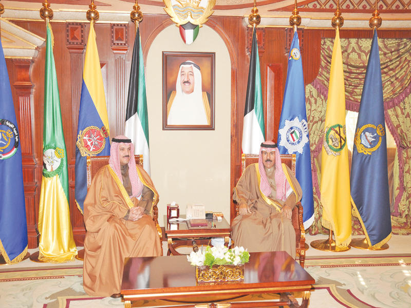 ولي العهد مستقبلاً الهاشل أمس