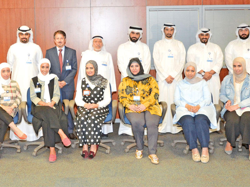 مشاركون في الخطة التدريبية