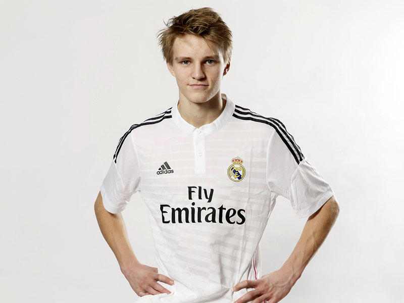 مارتن أوديغارد لاعب ريال مدريد الإسباني