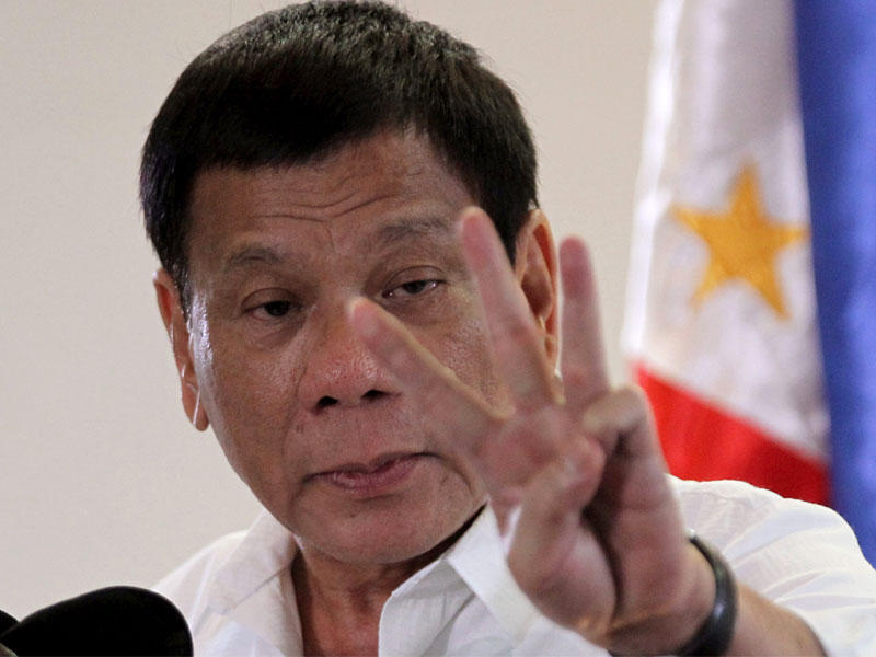  الرئيس الفلبيني رودريغو دوتيرتي