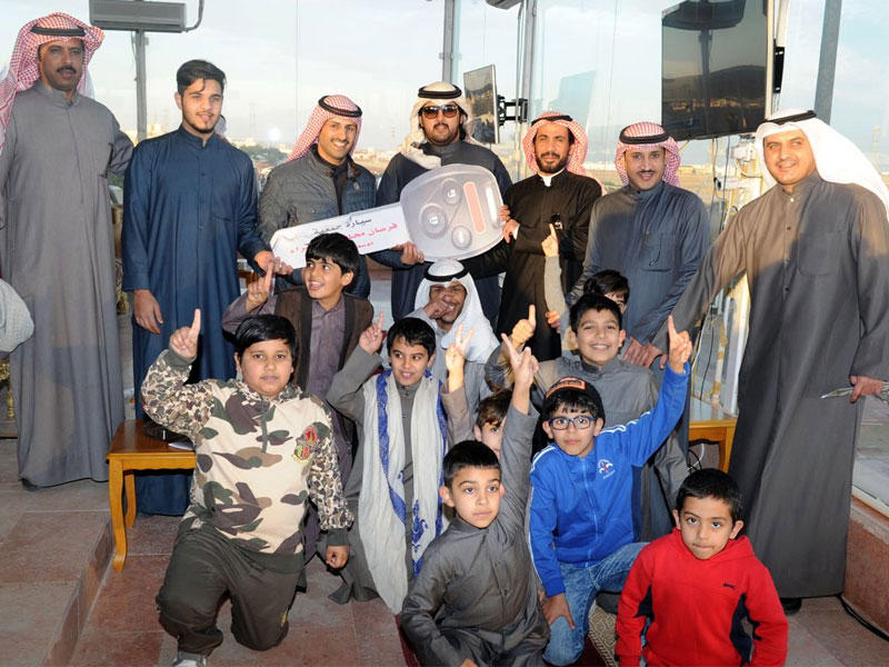 الفوز بالسيارة المقدمة من جمعية فرسان محافظة الجهراء 