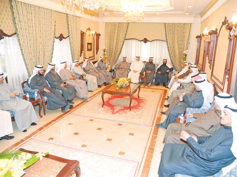 اجتماع سابق لـ «كتلة الـ 26» في ديوان المطير