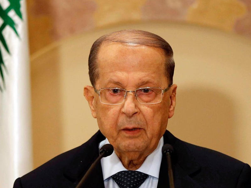 رئيس الجمهورية اللبناني ميشال عون