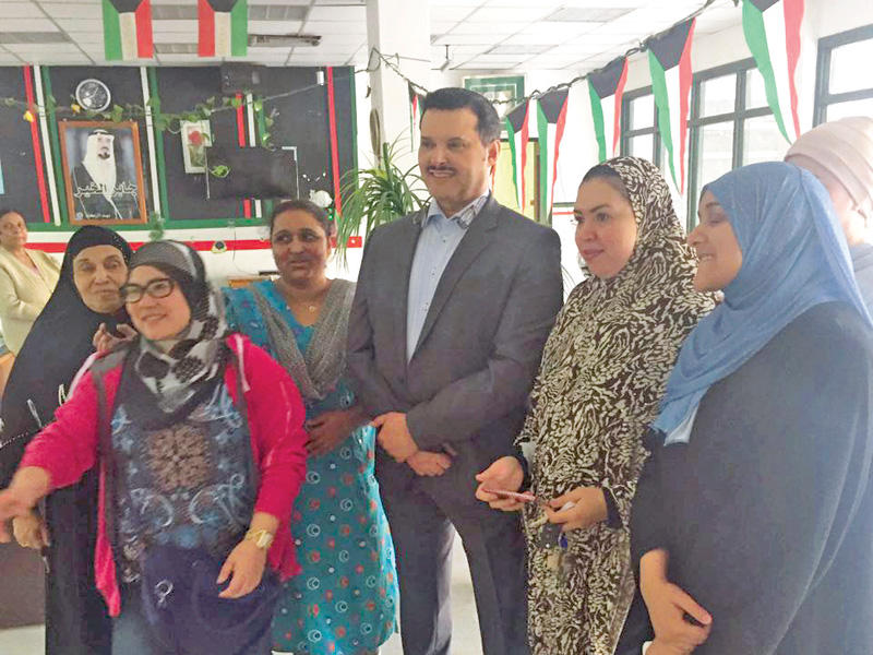 الحربي متفقداً سكن الممرضات