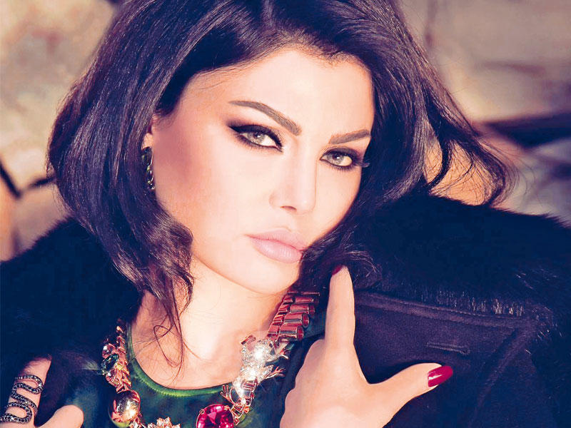الفنانة اللبنانية هيفاء وهبي