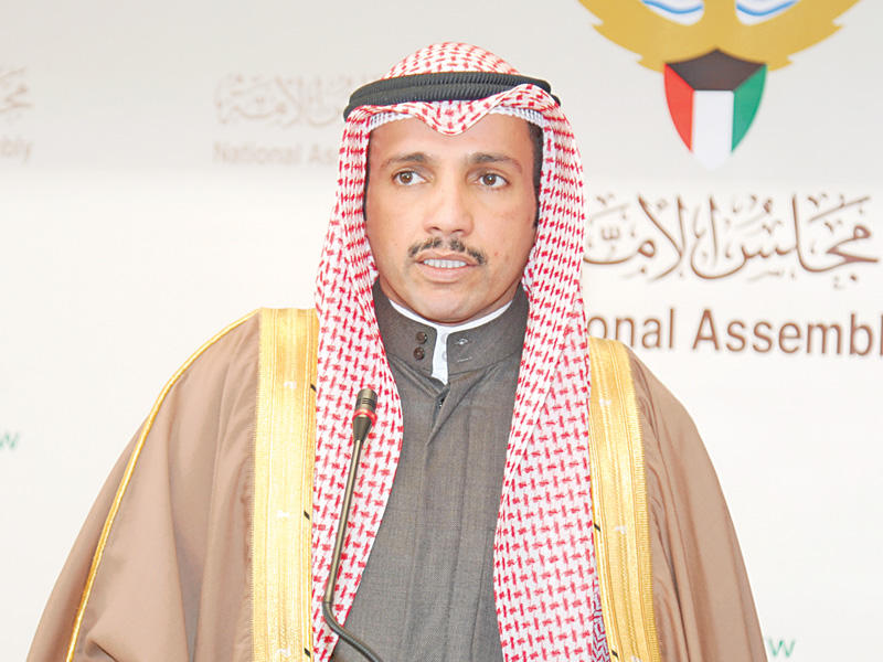 رئيس مجلس الأمة مرزوق الغانم