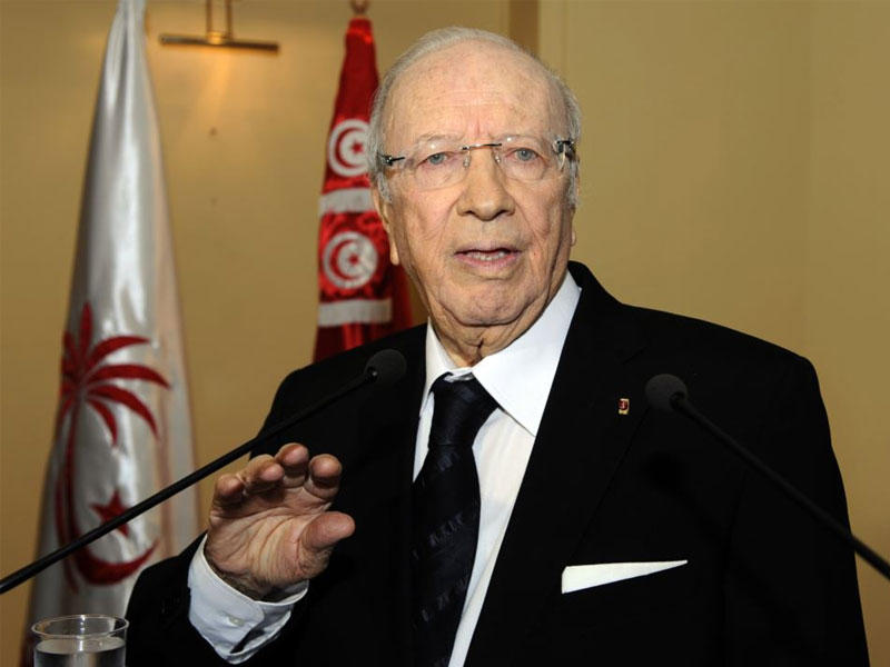 الرئيس التونسي الباجي قايد السبسي