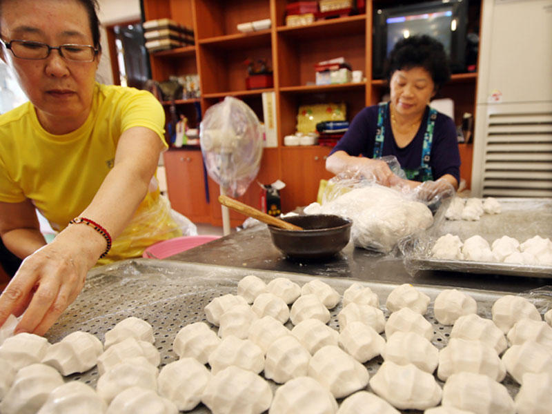 كعكات الأرز