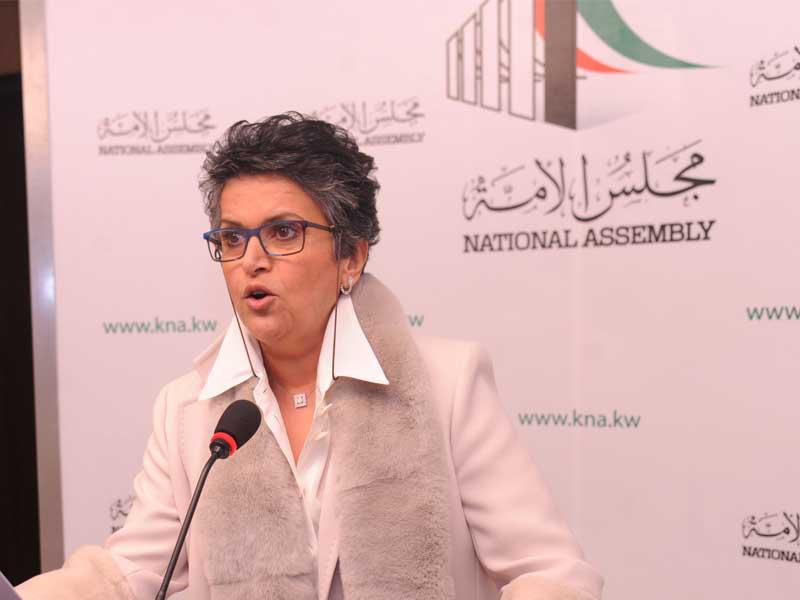 النائبة صفاء الهاشم