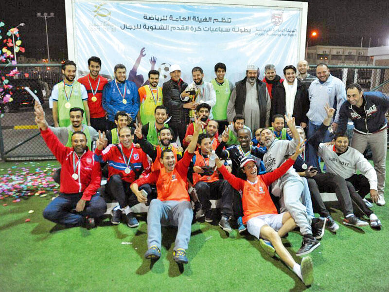 فريق باسل الشمري بطل سباعيات «قدم الهيئة»