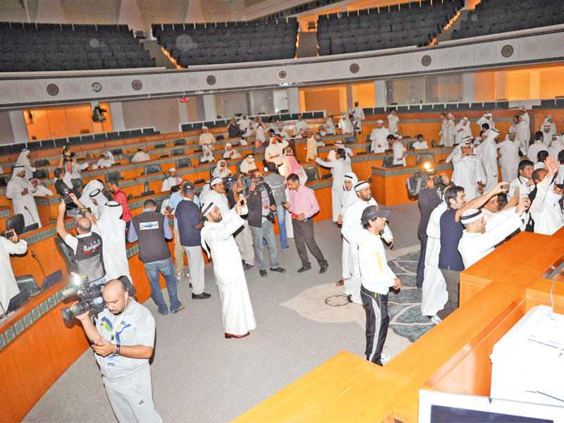 صورة أرشيفية للقضية المعروفة إعلاميا بـ«اقتحام المجلس»