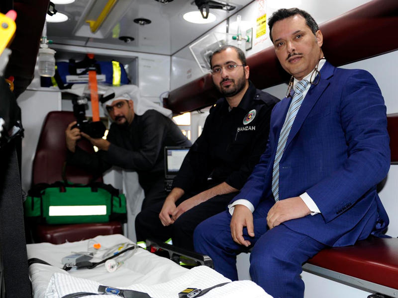 وزير الصحة خلال تدشين نظام نقل معلومات المرضىn